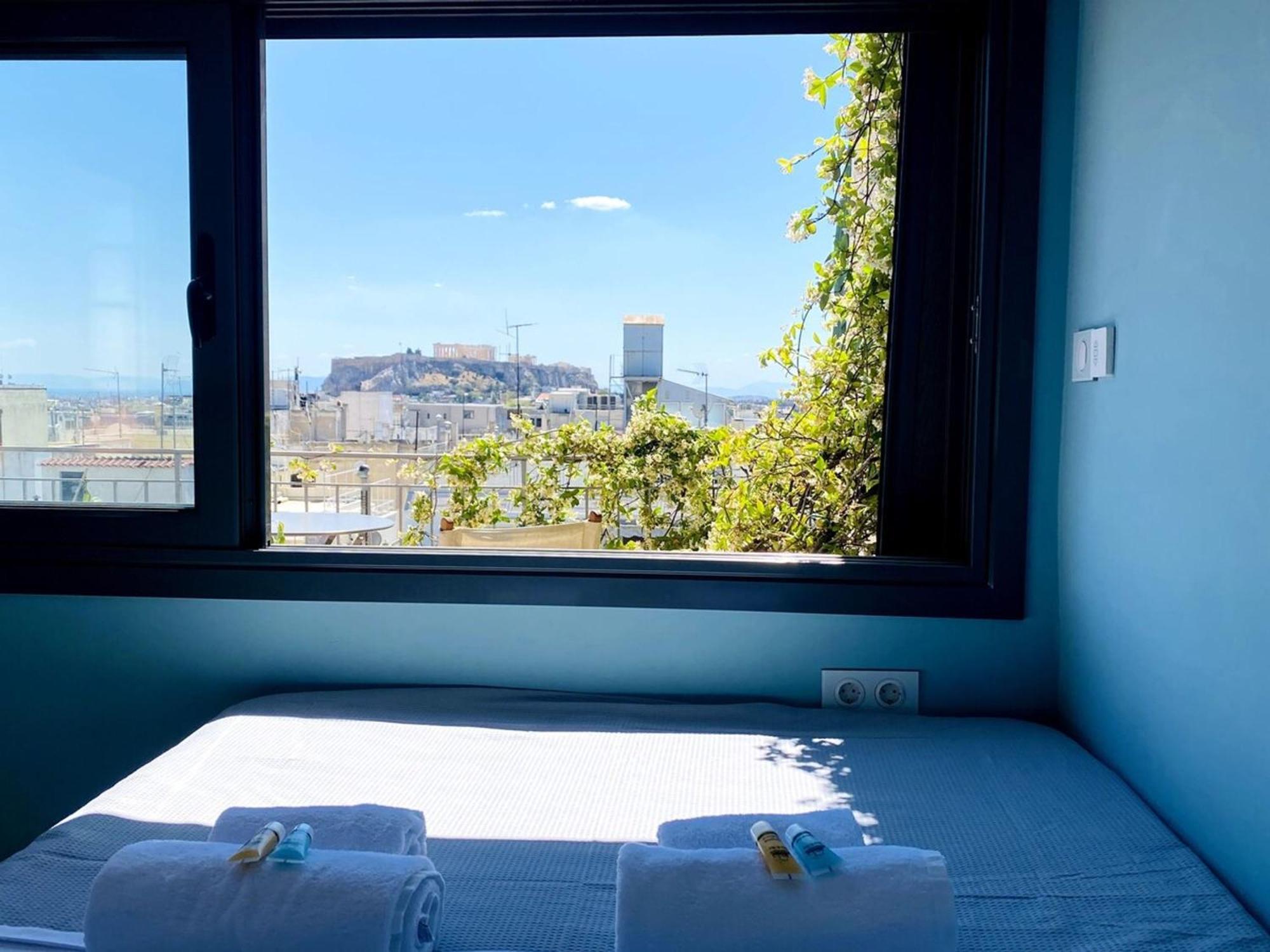 Ferienwohnung 200Mbps Wifi - Penthouse With Acropolis View Athen Exterior foto