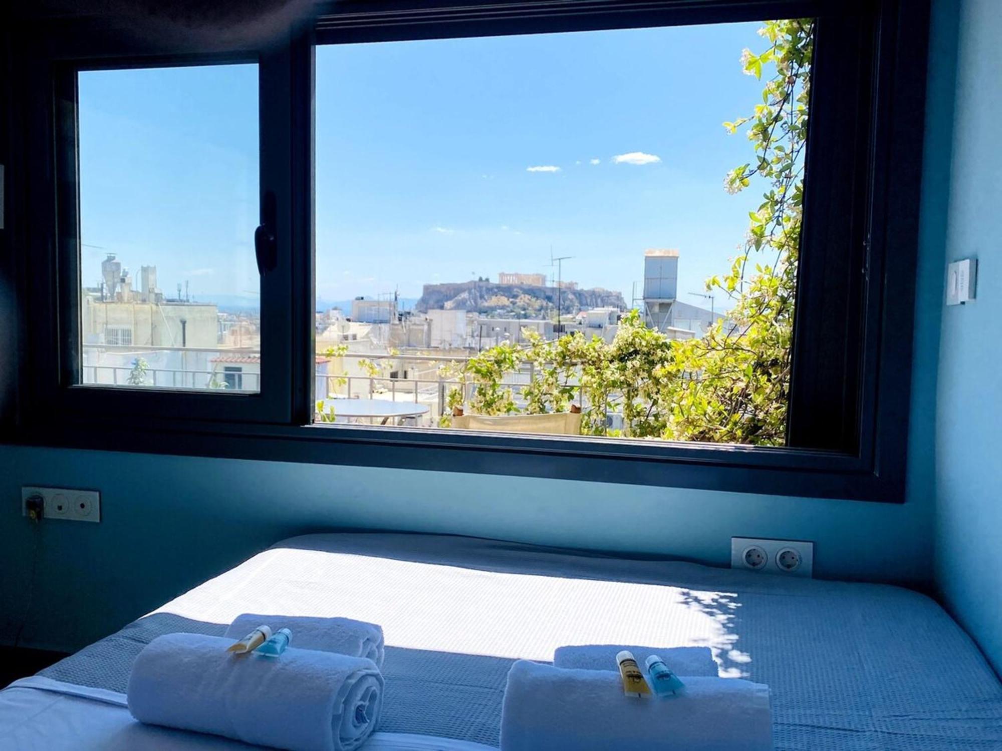 Ferienwohnung 200Mbps Wifi - Penthouse With Acropolis View Athen Exterior foto